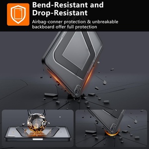 Coque ergonomique fine pour <span class=keywords><strong>iPad</strong></span> <span class=keywords><strong>Mini</strong></span> <span class=keywords><strong>6</strong></span> / 7 avec support pour stylet intégré et support multi-angles réglable pour l'éducation - Product Image 3