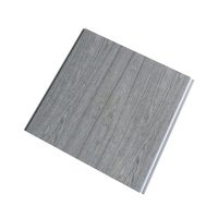 Panneau de plafond en PVC imperméable à l'eau de vente chaude du ménage de commerce pour la décoration extérieure de salle de bain épaisseur de 7mm