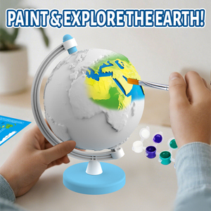 TENGXIN - Globo Terráqueo de Plástico, Mapa del Mundo, Modelo Interactivo de Geología, 22 cm, para Aula, Enseñanza de Geografía, Juguetes Educativos STEM - Product Image 3