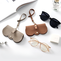 Sac de rangement pour lunettes, sac à bijoux, étui portable pour lunettes de soleil, clip pour lunettes de soleil, étui de protection, étui à la mode pour lunettes de myopie
