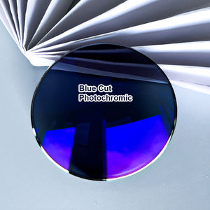 Lunettes photochromiques <span class=keywords><strong>anti</strong></span>-lumière bleue à indice élevé 1.67, nouvelle conception, vision simple, tendance - Product Image 1