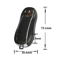 Télécommande sans fil RF de haute qualité 433 MHz 315 MHz pour ouvre-portes de garage, étanche, 4 boutons, clone, duplicateur