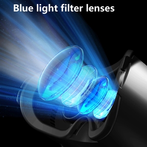 Tai nghe VR Góc rộng Thực tế ảo thông minh Tai nghe <span class=keywords><strong>3D</strong></span> VR dành cho điện thoại thông minh Ống nhòm trò chơi điện tử Thực tế ảo - Product Image 4