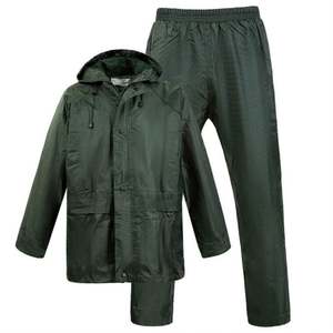 Precio personalizado de fábrica, ropa impermeable personalizada, impermeable de poliéster, nailon, PVC, impermeable - Product Image 1