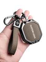 Convient pour Jetour Key Fob Case pour Freelander 2025, Traveler, Shanhai T1, T2 - Metal Key Cover with Buckle