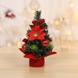 Personalized 20cm Artificial Christmas Tree <b>Xmas</b> <b>Decoration</b> Pine Tree Mini Christmas New Small Table Christmas Tree - Product Image 6