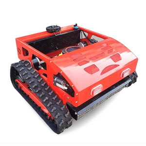 Tondeuse à gazon automatique de type chenille 9HP, petite tondeuse à gazon à essence, robot de jardin, équipement de service pour la coupe de l'herbe pour l'agriculture - Product Image 1