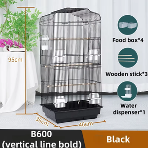 Fabricant de cages à oiseaux pour animaux de compagnie en gros en acier inoxydable <span class=keywords><strong>double</strong></span> pile volières d'élevage éleveur de pigeons <span class=keywords><strong>Cage</strong></span> à oiseaux d'élevage - Product Image 4