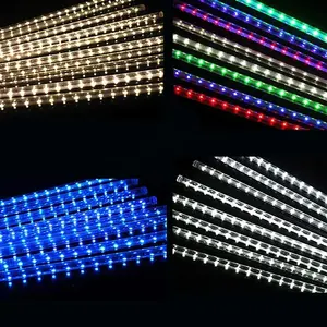 Meteor Shower Led Lights Snow Falling Icicle Lights for Christmas Tree Halloween Decoration Wedding Party Window
