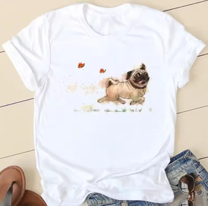 Camisetas Sweet Love <span class=keywords><strong>Pug</strong></span> <span class=keywords><strong>para</strong></span> mujer - Product Image 2