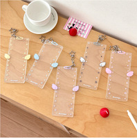 Set Kartu Akrilik Keras Empat Warna Star Life Terbaru 4 Slot Set Kartu Kecil Kpop Star-chasing