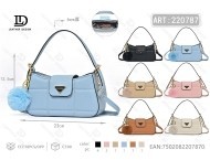 Borsa a Tracolla da Donna in Microfibra Pelle Sintetica con Chiusura a Cerniera per Tutte le Stagioni con Tracolla Singola - Product Image 1