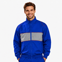 Veste de moto pour homme AQTQ, couleurs contrastées, imperméable, styles personnalisés