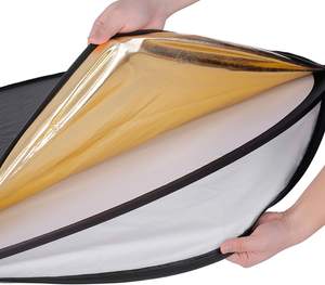 Reflector de Luz Yiscaxia 5 en 1 de <span class=keywords><strong>43</strong></span> <span class=keywords><strong>Pulgadas</strong></span> (110 cm) para Fotografí<span class=keywords><strong>a</strong></span> en Estudio y Exteriores - Product Image 6