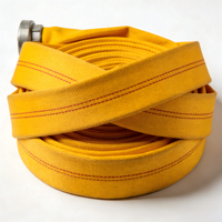 Tuyau d'incendie rouge, blanc et jaune 1,5/2,5/3 pouces 0,8-5,0 MPa 150 200 PSI personnalisable, vente en gros, directement de l'usine, haute qualité