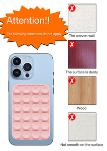 Magnetic Phone Holder Silicone Back Plate With Strong Adsorption Force For Mobile Phone Mounting - Product Image 4