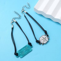 Collier fantaisie en alliage de zinc, motif queue de renard et griffe de chat, style dessin animé, décoration paon, pour les fans d'anime