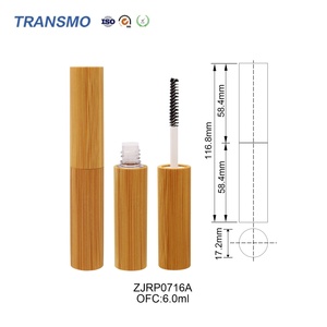 Tubes de mascara vides en bambou, emballage de mascara pour cils, flacon de mascara durable - Product Image 3