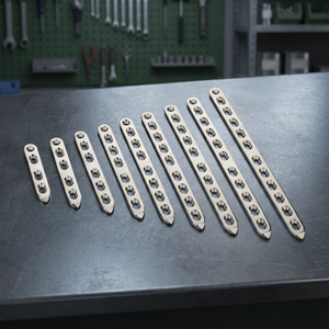 WARSAW MEDICAL Placas de Compresión con Bloqueo de 2.4mm, LCP, Acero Inoxidable, Rectas, Implante Ortopédico Veterinario, Certificación CE - Product Image 3