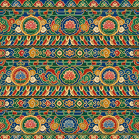 Tapis de Mahjong Temple Border Paint No Rules, 31,5x31,5 pouces, Tapis de jeu de Mahjong, Tapis pour tuiles de Mahjong, Tapis de poker