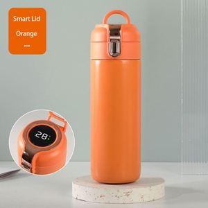 Nueva Taza de Acero Inoxidable 304, Termo Portátil con Indicador de Temperatura, para Estudiantes y Negocios, Ideal para Viajes, Bebidas Frías y Calientes, con Logotipo - Product Image 4