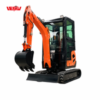 Excavator 5 Ton Mesin Kubota Mini Excavator Multifungsi untuk Pertanian