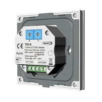 TD2-S 1 zone 4 scènes mémoire RF2.4G tactile DALI panneau interrupteur luminosité gradateur intelligent pour bande lumineuse bicolore