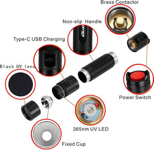 Linterna LED Rectangular de Alta Potencia, de Aluminio, para Emergencias al Aire Libre, con Batería 18650 L2, Ideal para Camping y Senderismo - Product Image 3