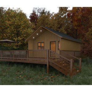 Nhà kho gỗ ngoài trời lắp ráp dễ dàng, làm từ gỗ thông - Product Image 4