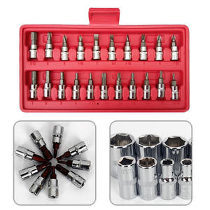 Juego de Herramientas Manuales Torx de 1/4\" (6.3mm), 46 Piezas, Juego de Llaves de Reparación Automotriz y Mantenimiento - Product Image 5