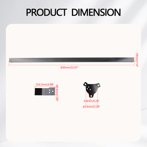 Barra de refuerzo delantera y trasera para E46 323 325 328 330, kit de mejora de aleación de aluminio - Product Image 3