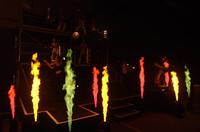 Mini projecteurs de flammes DMX, machine à flammes de concert, mini machine à feu, projecteur de flammes pour scène, discothèque, DJ, fête, scène