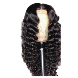 Deep Wave HD Human Hair Lace Front Wig Colored Brazilian Human Hair Wigs for Black Women Best-selling