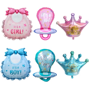 Globos de Mylar Inflables con Forma de Bebé, Color Rosa y Azul, para Baby Shower, Revelación de Género - Product Image 1