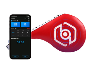 Thông minh đá mái chèo Taekwondo đá Mục tiêu với đồng hồ đo điện và lực lượng Tracker ứng dụng tích hợp mục tiêu chân - Product Image 2