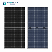 Panneaux solaires Tier 1 TiantaiTeach 720W HJT Bifaciaux, efficacité 23,3%, cellules 210mmx210mm pour systèmes énergétiques