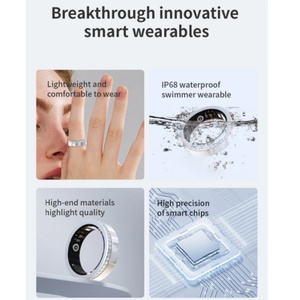 Anillo Inteligente V8 2026, Nueva Tendencia para Mujer, con Diamante, Resistente al Agua, Monitor de Actividad Física, Toma de Fotos Remota, Anillo Inteligente de Salud, Acero - Product Image 3