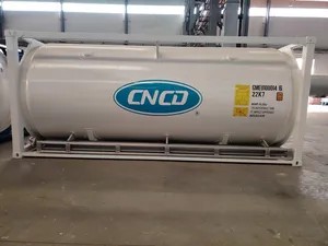 Liquid Nitrogen 20 FT ISO Cryogenic Tank Container