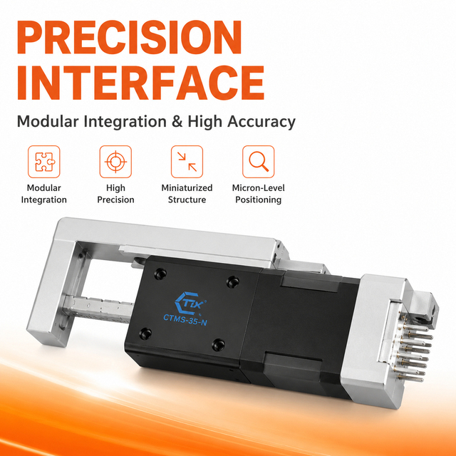 CTMS-35-N Industrial Linear Actuator 400N Thrust 10kg Load Capacity Precision Electric Drive