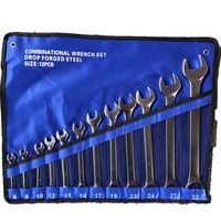 Ensemble de clés à double usage de vente directe d'usine de haute qualité 6mm-32mm pièces avec sac en toile adapté à l'entretien de la voiture