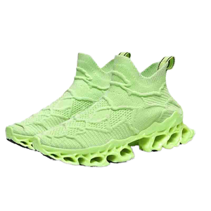 Nouvelle tendance de la mode Chaussures de sport respirantes en maille rembourrées pour femmes Chaussures de course de basketball pour toutes les saisons - Product Image 5