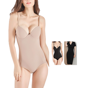 Body gainant une pièce sans couture pour femme, idéal post-partum, amincissant et sculptant le ventre et la taille, pour l'été – Nouvelle collection très prisée - Product Image 1