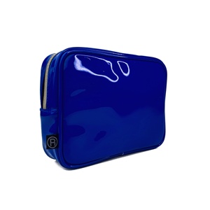 Custom Logo Mirror Bag ODM OEM customization BSCI PU Leather Cosmetic Bag <b>Storage</b> Travel <b>Makeup</b> Bag - Product Image 2