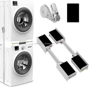 Kit de Apilamiento 2025, Ajustable para Lavadora y Secadora, Soporte para Apilar Lavadoras y Secadoras, Kit de Apilamiento para Lavandería - Product Image 2