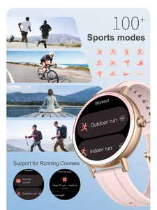 Smartwatch Kingsmart DR05 con Display TFT-LCD da 1,27 Pollici, Bussola, Calendario, Navigazione GPS, Assistente Vocale AI, IP68, Colore Rosa - Product Image 6