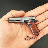 Pendentif Clé à Molette d'Extérieur Multifonctionnel en Alliage EDC 1911, Outil Portable, Ouvre-Bouteille Style Chargeur, Porte-clés