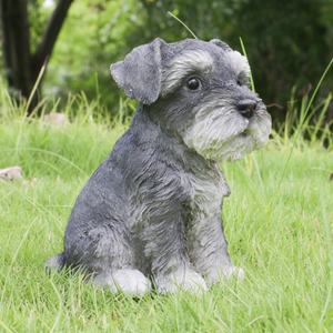 מותאם אישית עיצוב מציאותי polyresin כלב קישוט גן מיניאטורי שנאוצר - Product Image 5