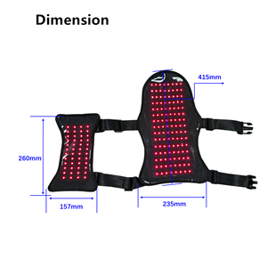 2025 Produk Baru penggunaan rumah baterai bawaan 660nm 850nm lampu merah inframerah terapi bungkus kucing anjing pereda nyeri punggung - Product Image 2
