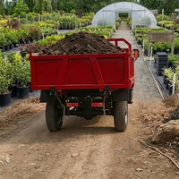 Mini-dumpers à 3 roues, dumpers de chantier, dumpers pour travaux d'ingénierie civile