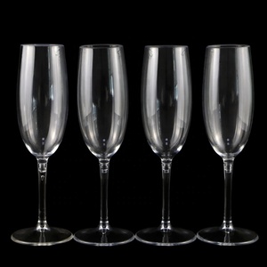 Flûtes à <span class=keywords><strong>champagne</strong></span> en plastique détachables sans BPA, recyclables, incassables, transparentes en Tritan - Product Image 1